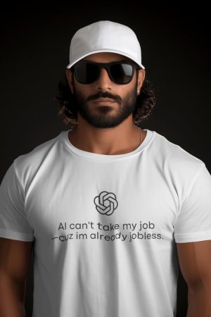 AI Can't Take My Job Tee