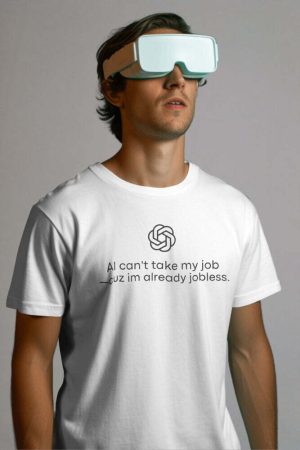 AI Can't Take My Job Tee