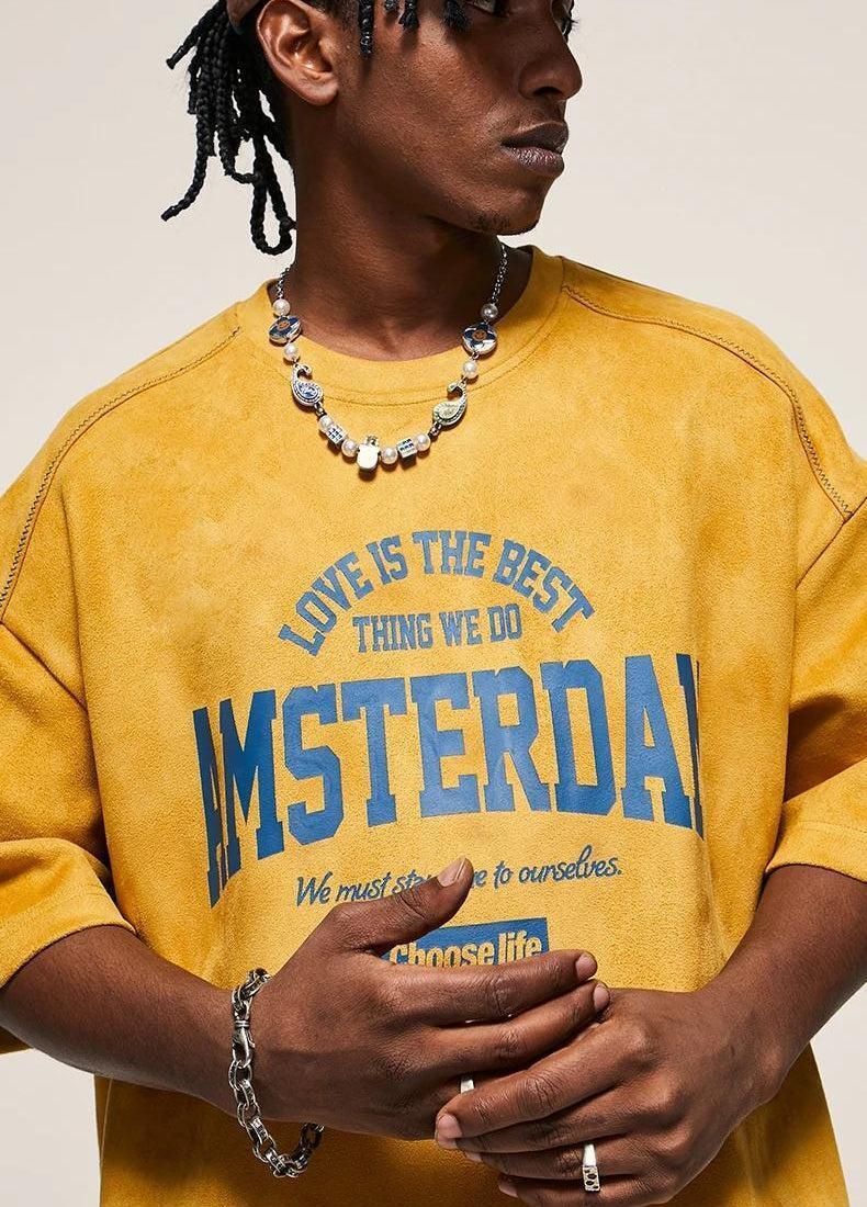 Amsterdam Suede Tee Amsterdam Suede Tee