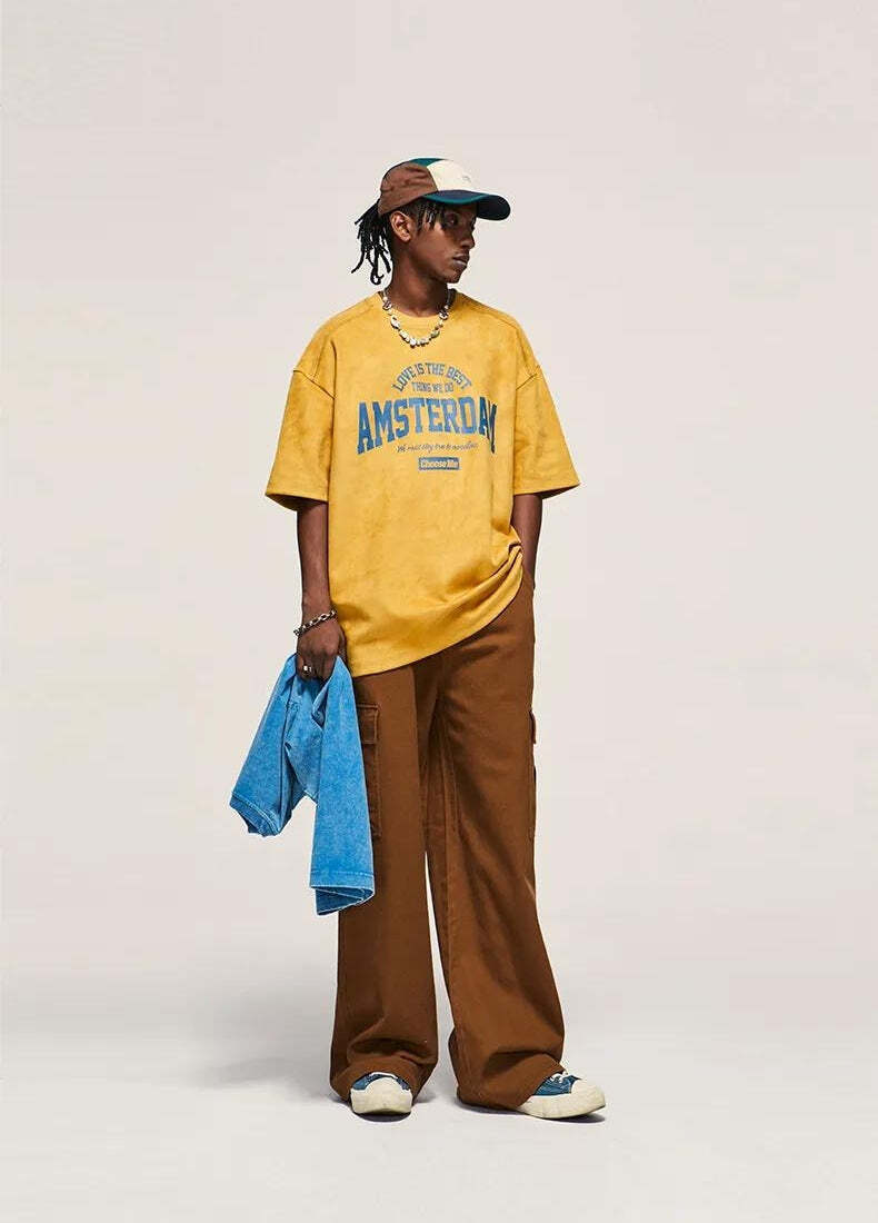 Amsterdam Suede Tee Amsterdam Suede Tee