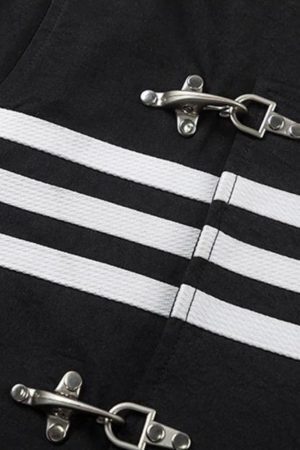 Asymmetric Frog Button Jacket