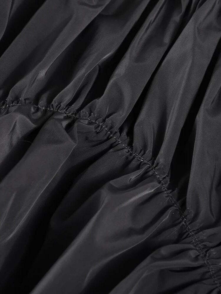 Asymmetric Ruched Mini Skirt Asymmetric Ruched Mini Skirt