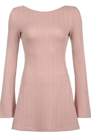 Backless Mini Dress