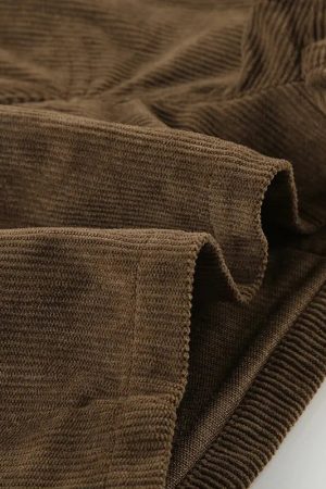 Baddie Leopard Corduroy Shorts