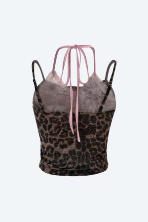 Baddie Leopard Crop Top