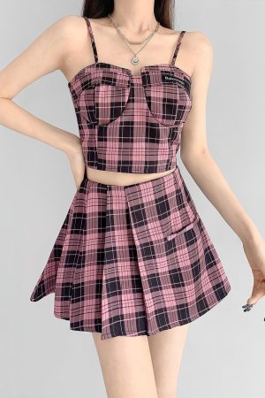 Barbie Mini Skirt & Crop Top Two Piece Set