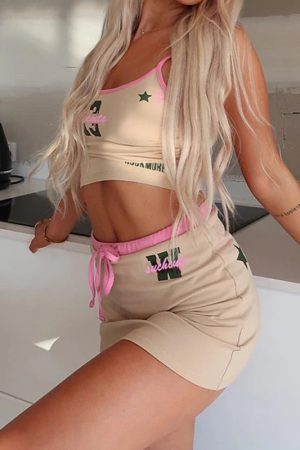 Barbiecore Tank & Skirt Two Piece Set