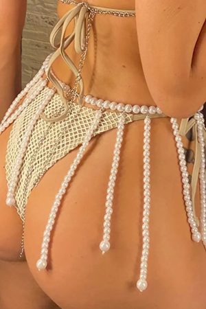 Beaded Bikini Set