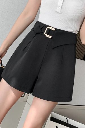 Belted Mini Shorts