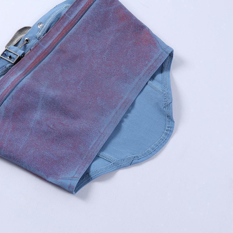 Belted Tube Top Belted Tube Top