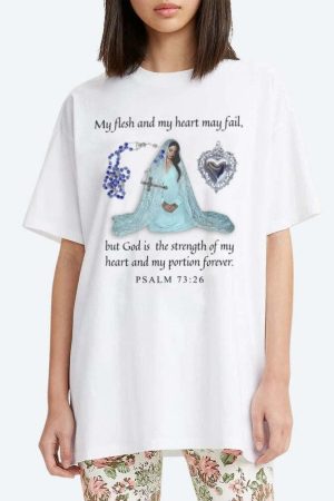Bible Psalm 73:26 Tee