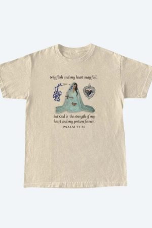 Bible Psalm 73:26 Tee