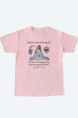 Bible Psalm 73:26 Tee