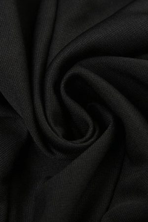 Black Coquette Mini Skirt