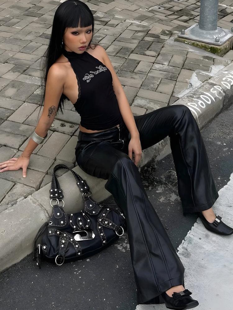 Black Halter Top Black Halter Top