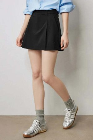 Black Mini Skort