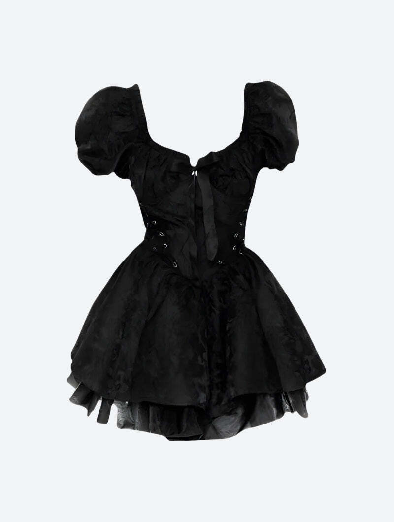 Black Princess Mini Dress Black Princess Mini Dress