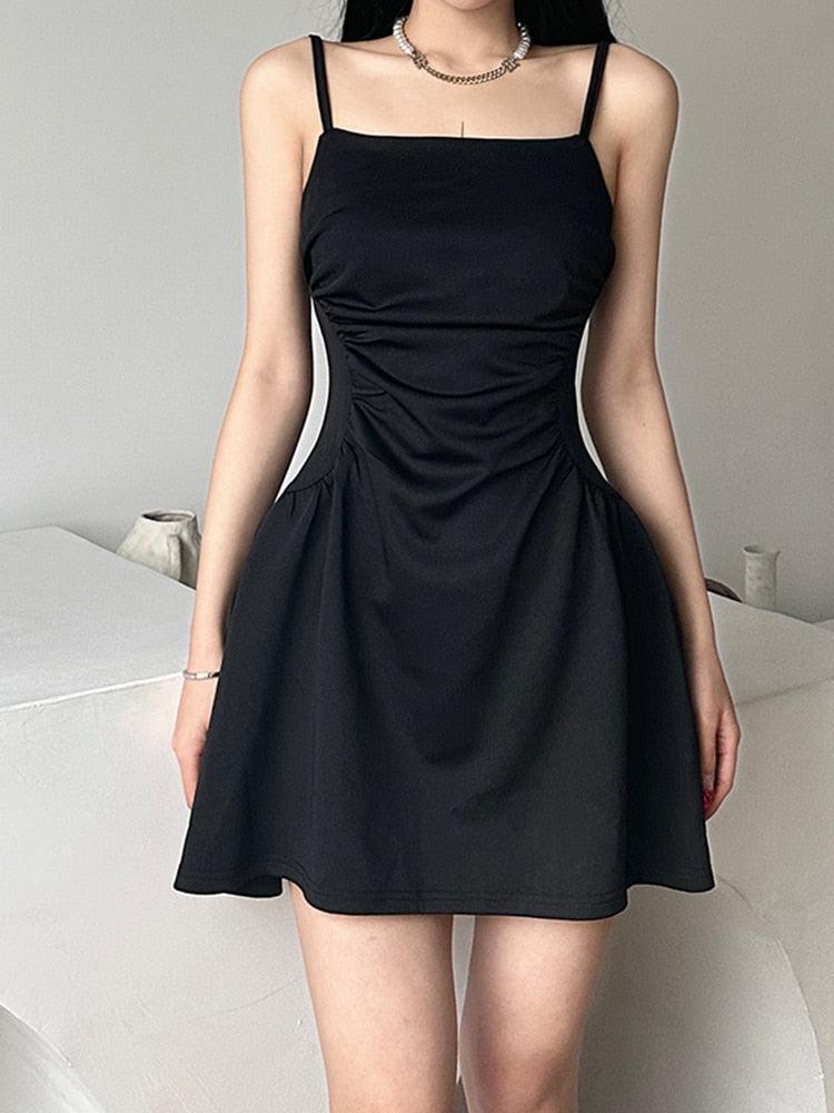 Black Sleeveless Mini Dress Black Sleeveless Mini Dress