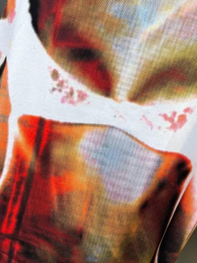 Body Printed Tank Top Body Printed Tank Top