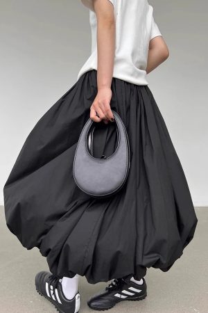 Bubble Midi Skirt
