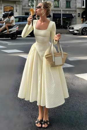 Butter Yellow Maxi Dress