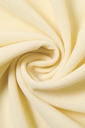 Butter Yellow Shirt & Mini Skirt Two Piece Set