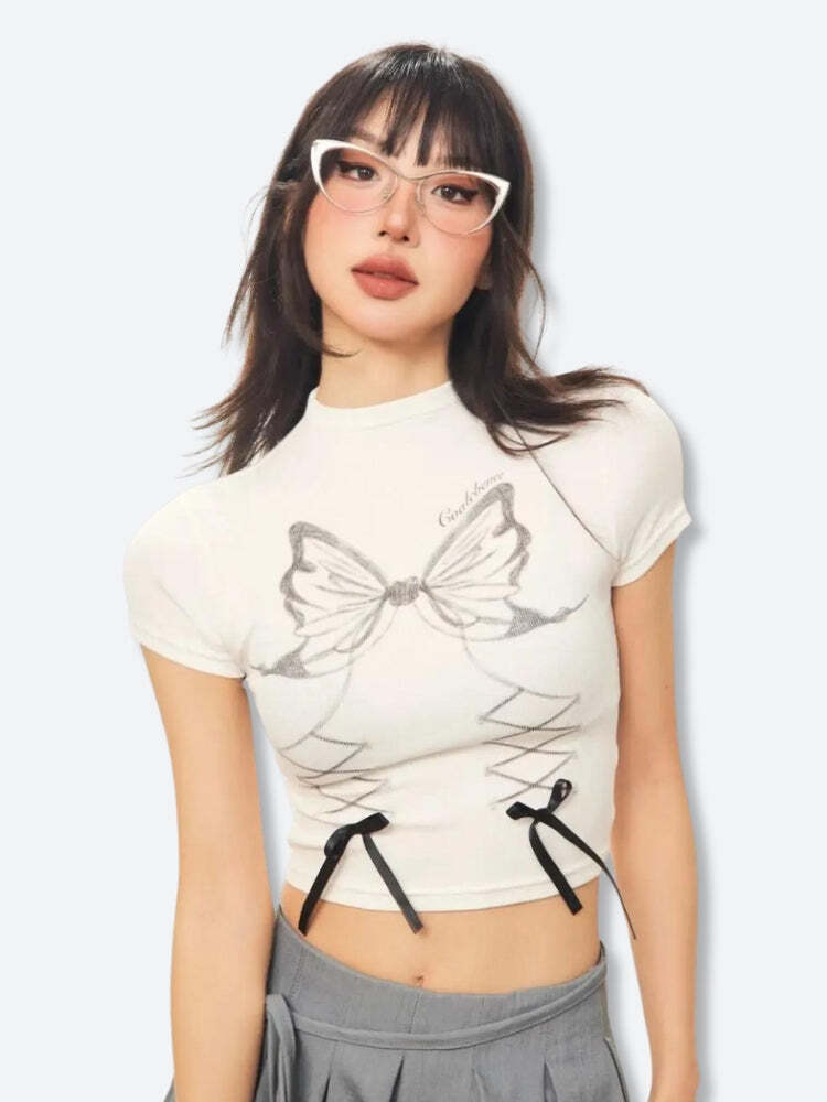 Butterfly Crop Top Butterfly Crop Top