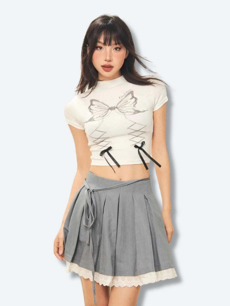 Butterfly Crop Top Butterfly Crop Top