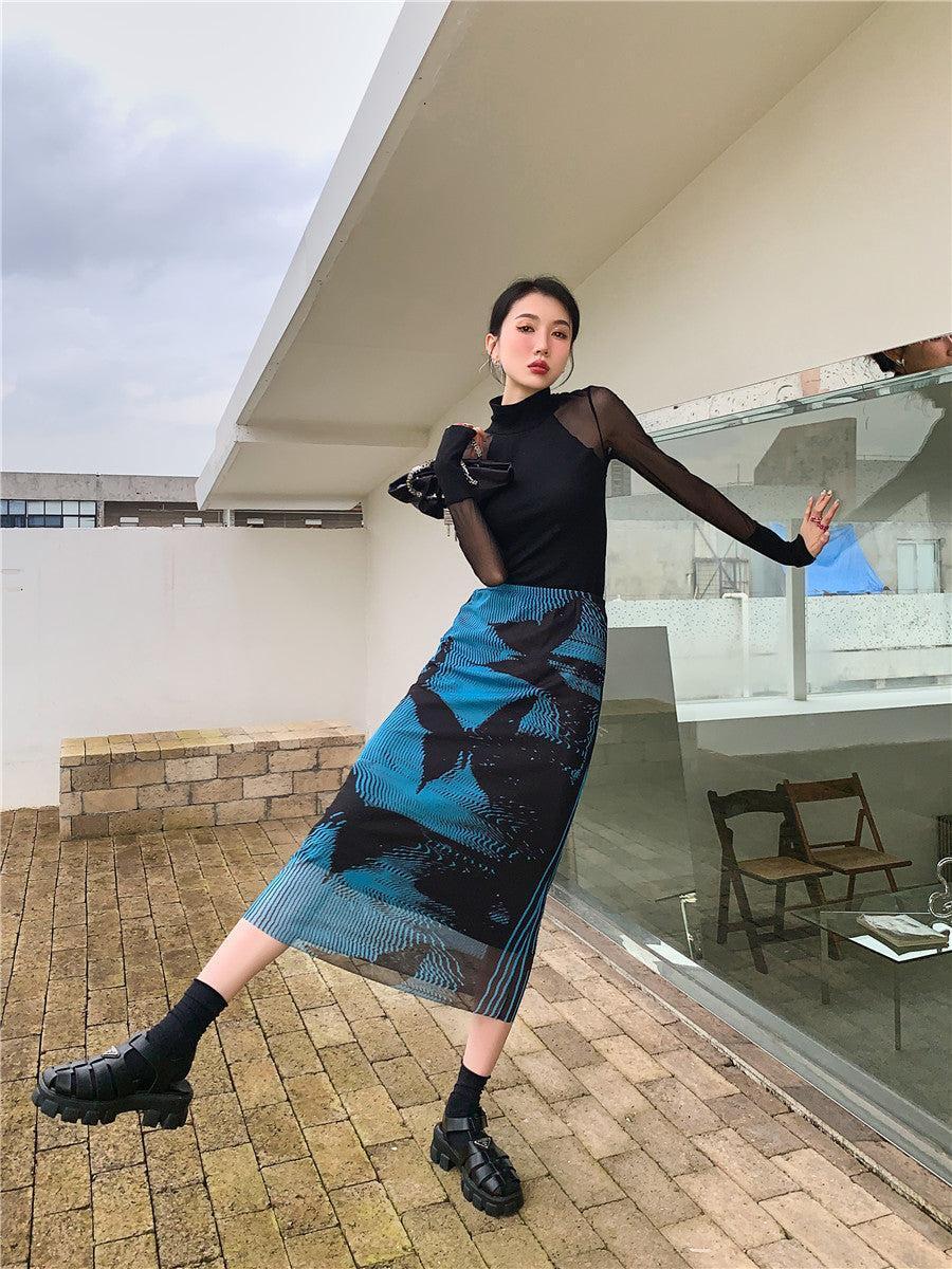 Butterfly Midi Pencil Skirt Butterfly Midi Pencil Skirt