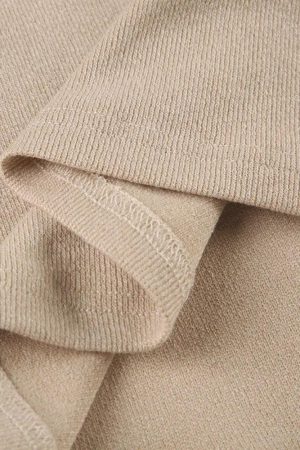 Button Up Knitted Mini Dress