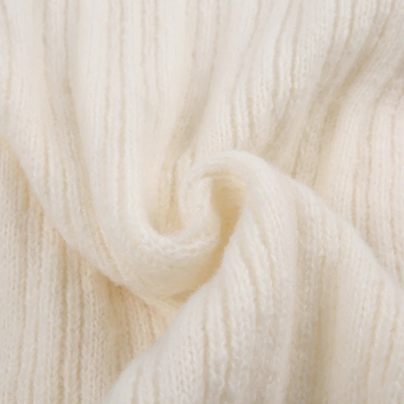 Button Up Off Shoulder Knitted Top Button Up Off Shoulder Knitted Top