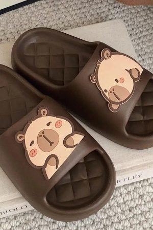 Capybara Rubber Slippers