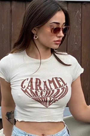 Caramel Macchiato with Ice Tee