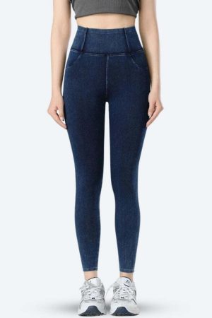 Casual High Rise Fit Denim Jeggings
