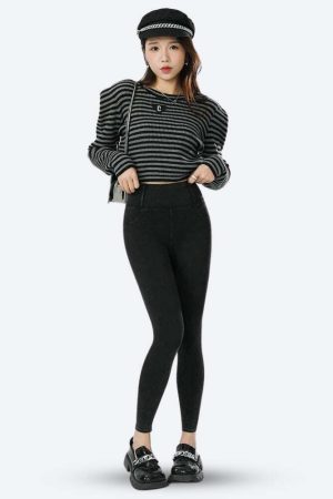 Casual High Rise Fit Denim Jeggings