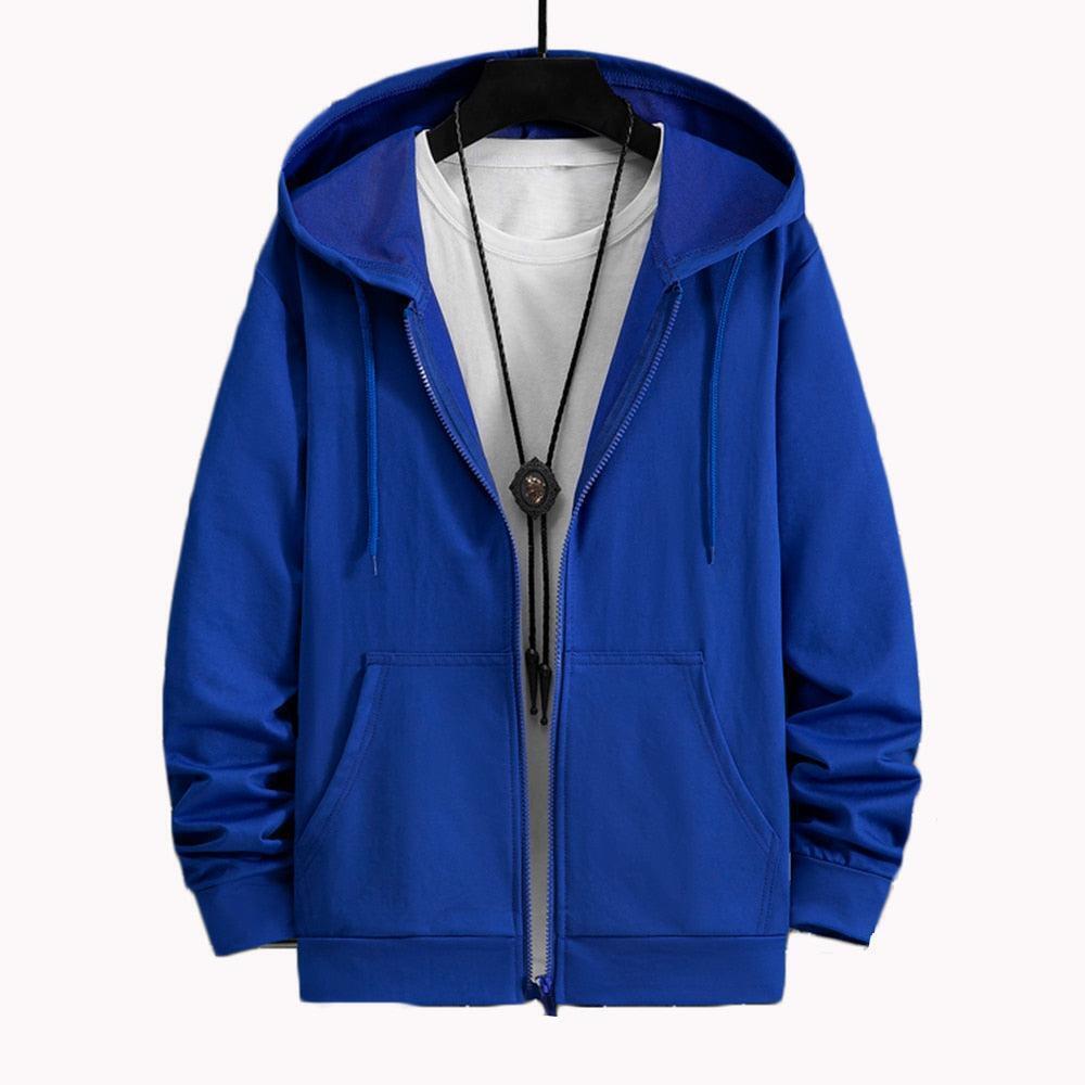 Casual Zip-Up Men Hoodie Casual Zip-Up Men Hoodie