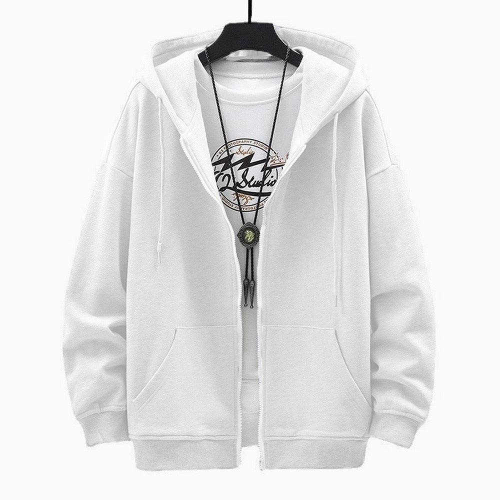 Casual Zip-Up Men Hoodie Casual Zip-Up Men Hoodie