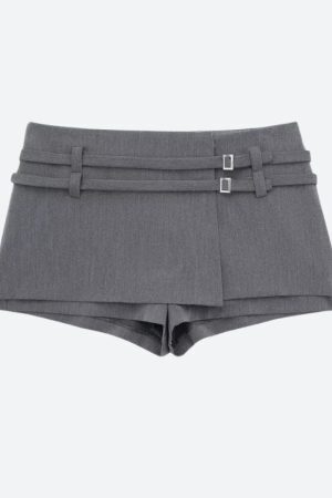 Casualcore Double Belted Mini Skort