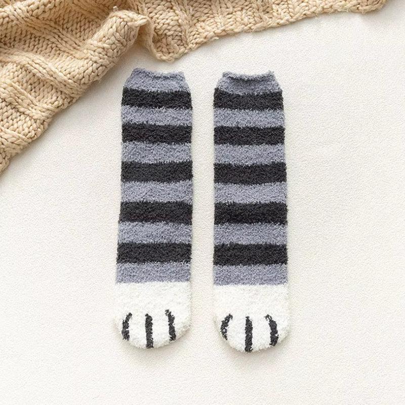 Cat Paw Plush Socks Cat Paw Plush Socks