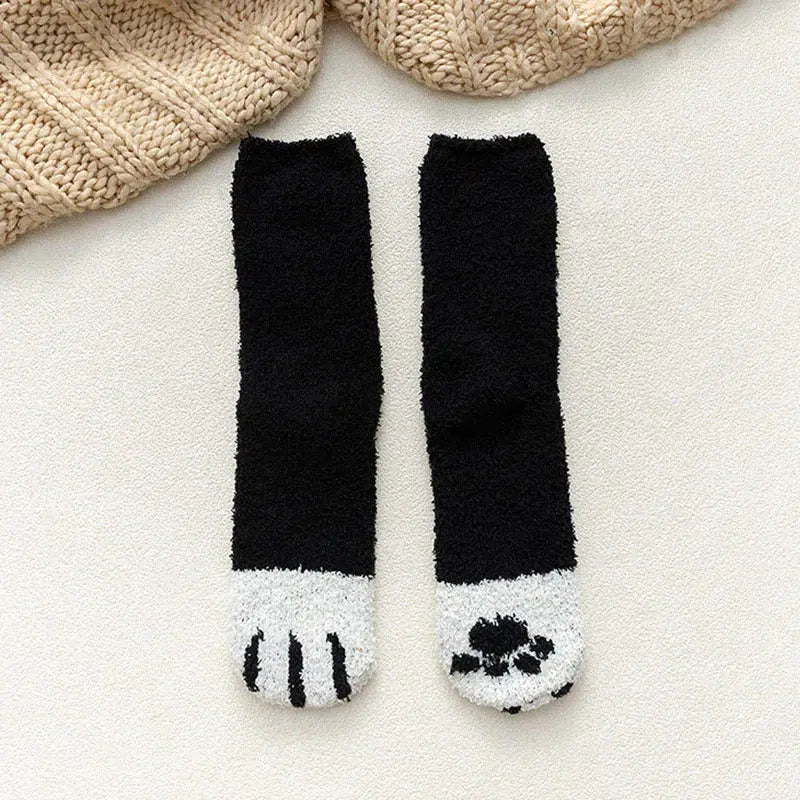Cat Paw Plush Socks Cat Paw Plush Socks