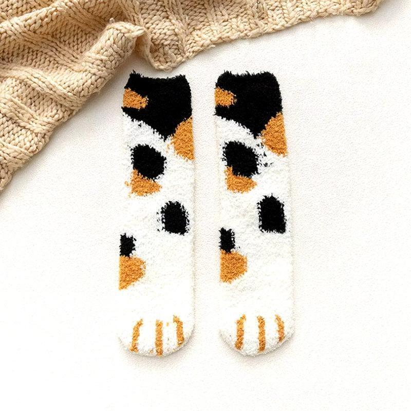 Cat Paw Plush Socks Cat Paw Plush Socks
