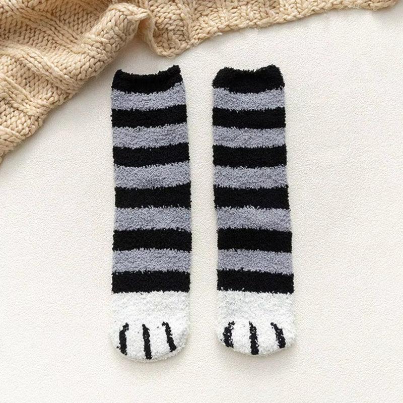 Cat Paw Plush Socks Cat Paw Plush Socks