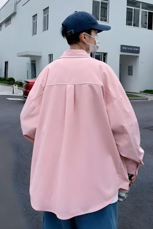 Chain Detailed Long Sleeve Shirt