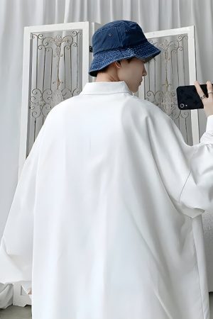 Chain Detailed Long Sleeve Shirt