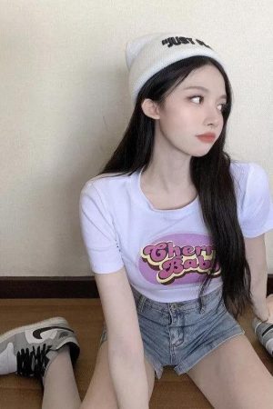 Cherry Baby Crop Top