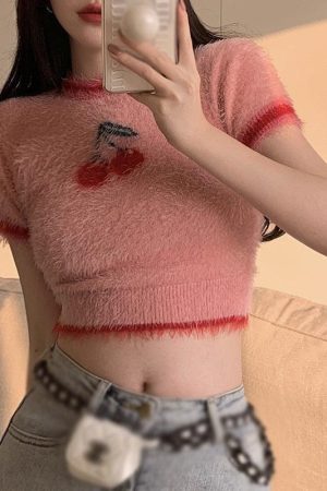 Cherry Crop Sweater