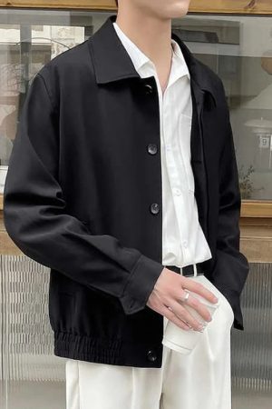 Classic Button-Up Jacket