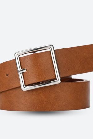 Classic Faux Leather Belt