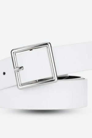 Classic Faux Leather Belt