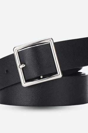 Classic Faux Leather Belt